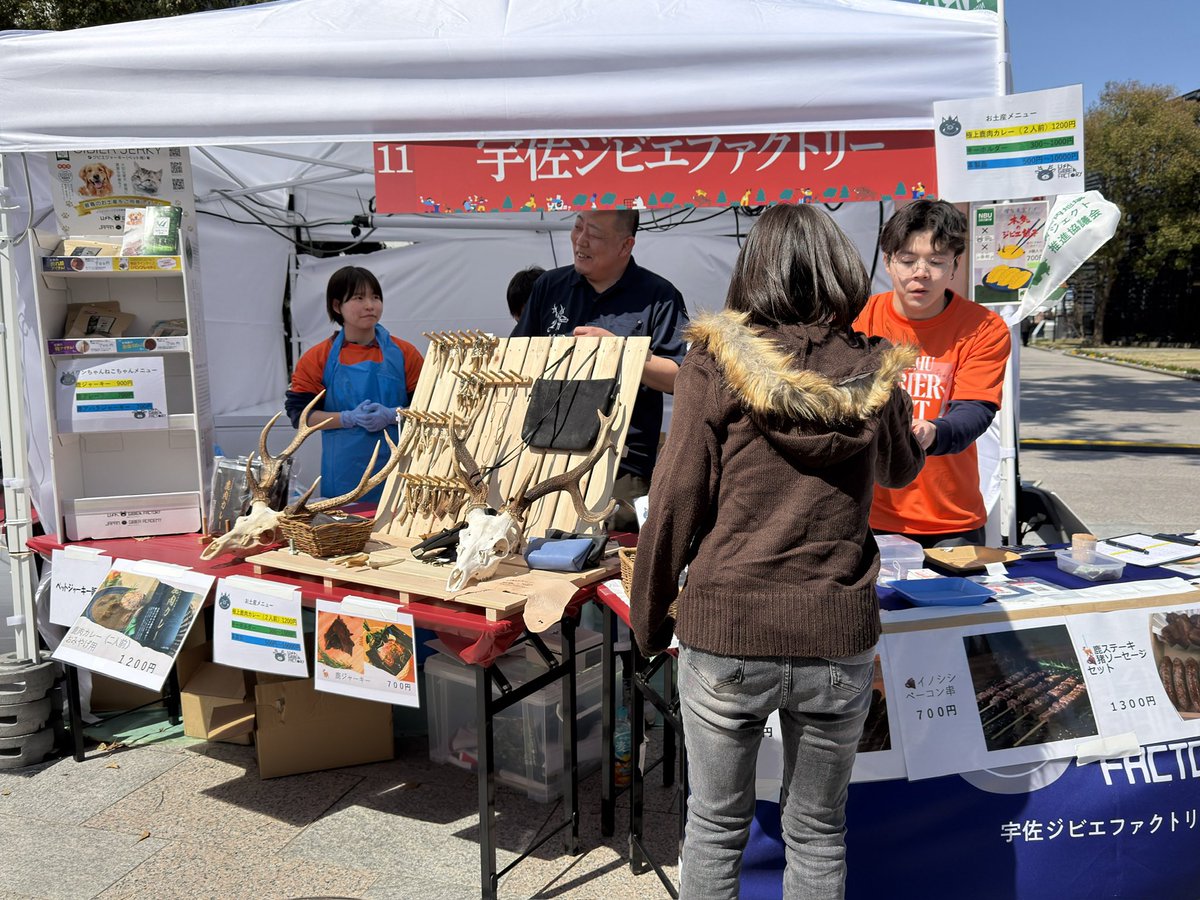 gibierto_jp's tweet photo. 九州ジビエフェストでは、県内からはうきは市、大分県からは日田市と宇佐市、長崎県からは平戸市の店舗様が参加されています
天神公園で一度に味わえますので、「遠くに旅行に行く時間があまりない」というお忙しい方にもおすすめです

#ジビエト https://t.co/TaRIBdW5Pe