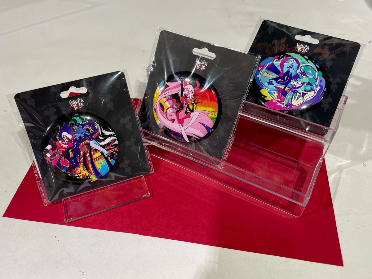 ヘルヴァボス ピンバッジ ヴェロシカ＆ストラス ヘルヴァボス ピンバッジ ヴェロシカ＆ストラス 【公式通販】