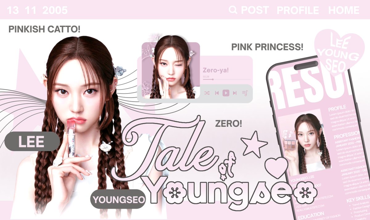 The Pink Princess, Youngseo 𖹭 tweet media