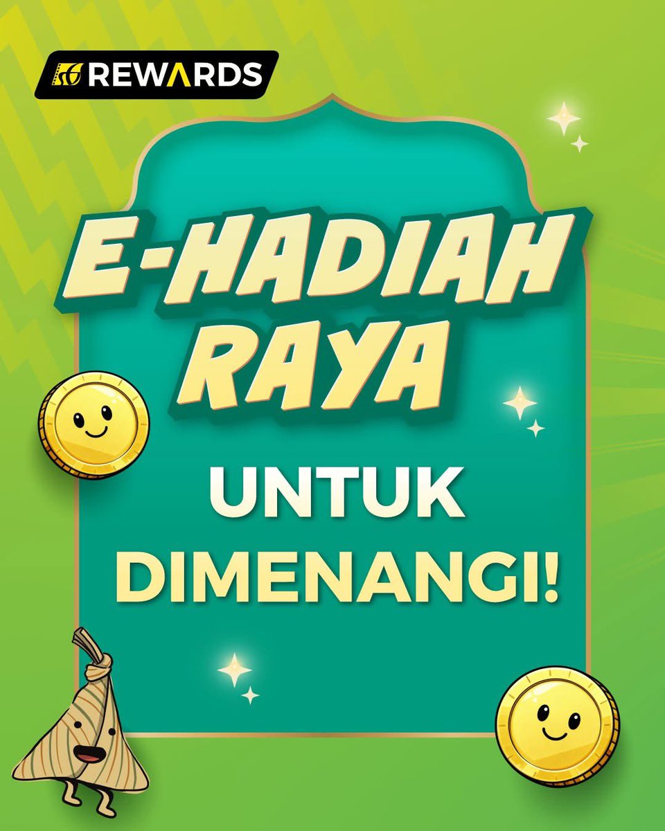 GSCinemas's tweet photo. Dah ready untuk #RayaBersamaGSC? 🌙✨
Raya ni jom tengok wayang sambil menang Hadiah Raya! 🎁
Ada macam-macam promo best menanti:
🎉 #GSCRewards E-Hadiah Raya
🍿 F&B promo lagi jimat, lagi berbaloi
🥤 Spritzer Sparkling & minuman Upsize Percuma
🛍 Merch khas dengan diskaun sehingga 60% di Keepsake by GSC
Memang rugi kalau tak join! 😏 Tunggu kami pada 16 March ni tau! 👀🎬