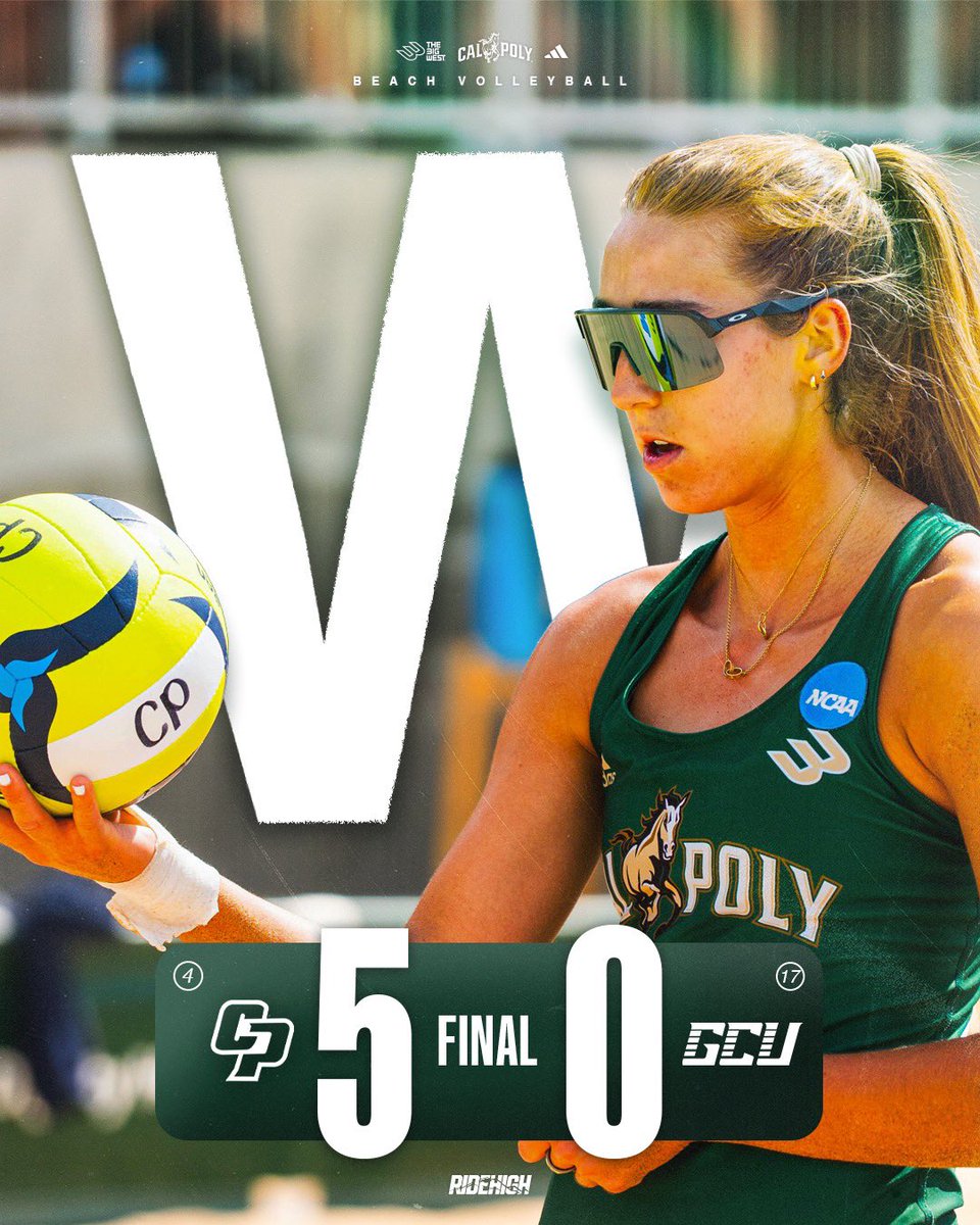 Cal Poly Beach Volleyball tweet media