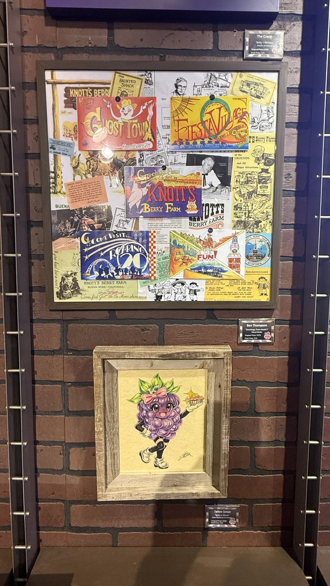 ParksAndCons's tweet image. Another year of original art hits the walls of the Factory Store. Many returning artists join a new crop of first timers. Prints and originals available for most. #BoysenberryFestival