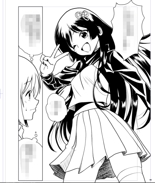 DL新作進捗。
艶ベタめんどくさいですけど、ベタのお陰で画が引き締まるのが好きー 