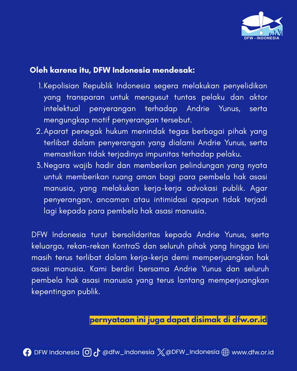 DFW Indonesia tweet media