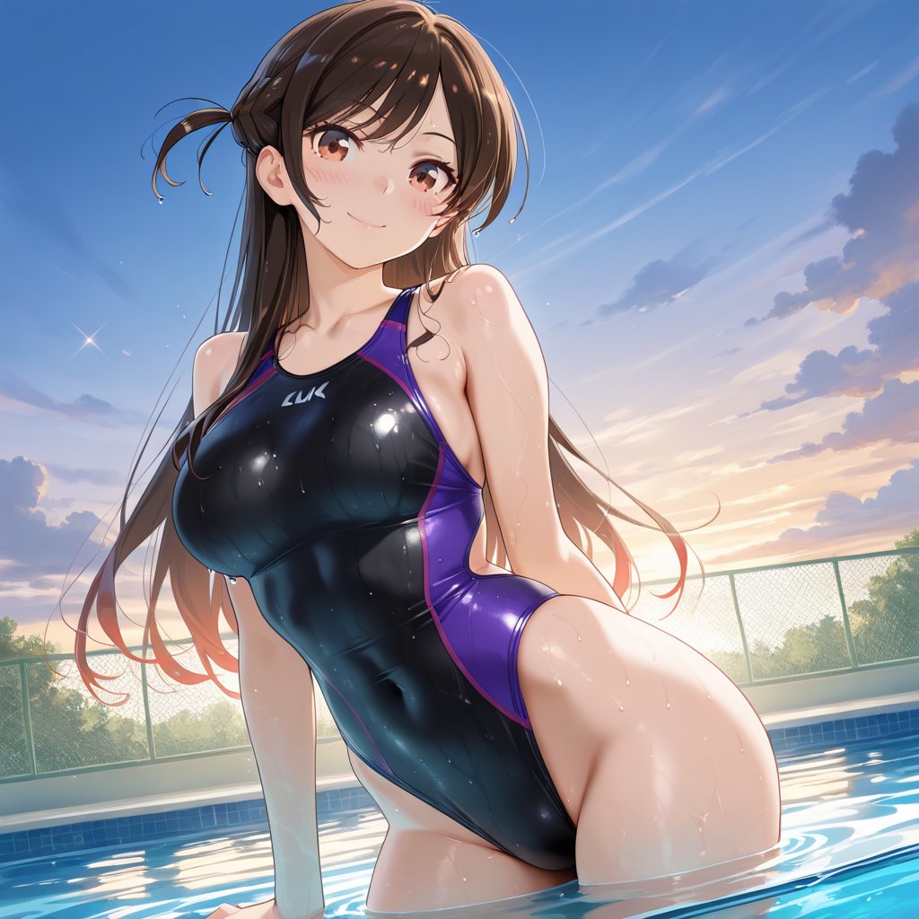 Chizuru Mizuhara｜水原千鶴

Evening pool training
Wet competitive swimsuit girl

#swimsuit