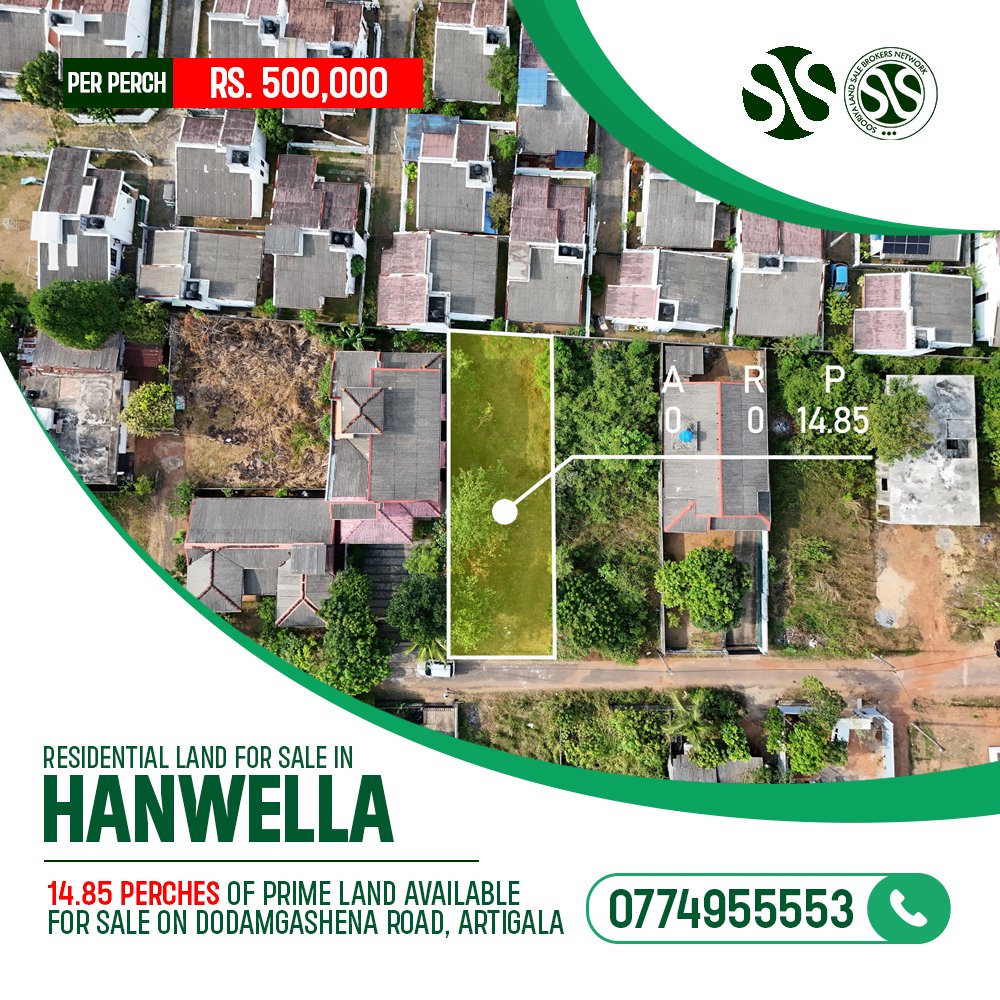 RealThusitha's tweet image. 🚩 Peaceful residential land for sale in Hanwella, offering convenient access to Colombo and nearby suburbs. Ideal location to build your dream home with great future value and investment potential.

Check this out on ikman: ikman.lk/en/ad/hanwella…

#RealThusitha #Realtor #SLS