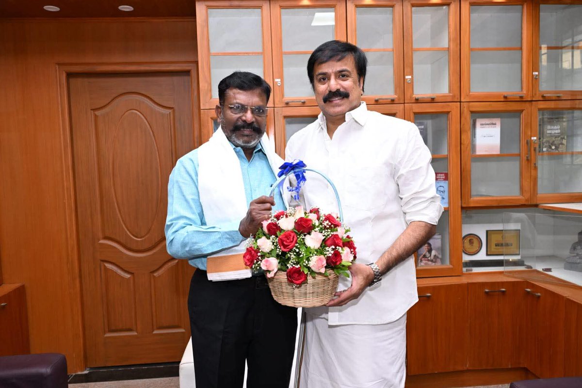 THANJAI.LENIN VCK tweet media