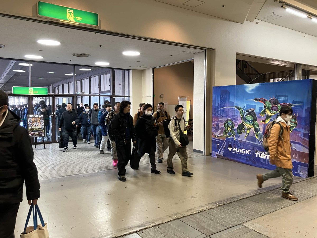 MTG】#プレイヤーズコンベンション 京都2026 1日目開場しました 
