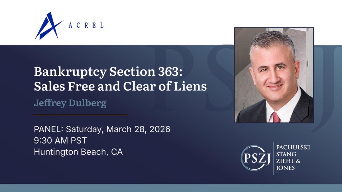 Pachulski tweet media