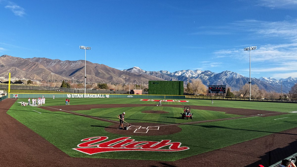 Great night for a ballgame! #GoUtes 🙌