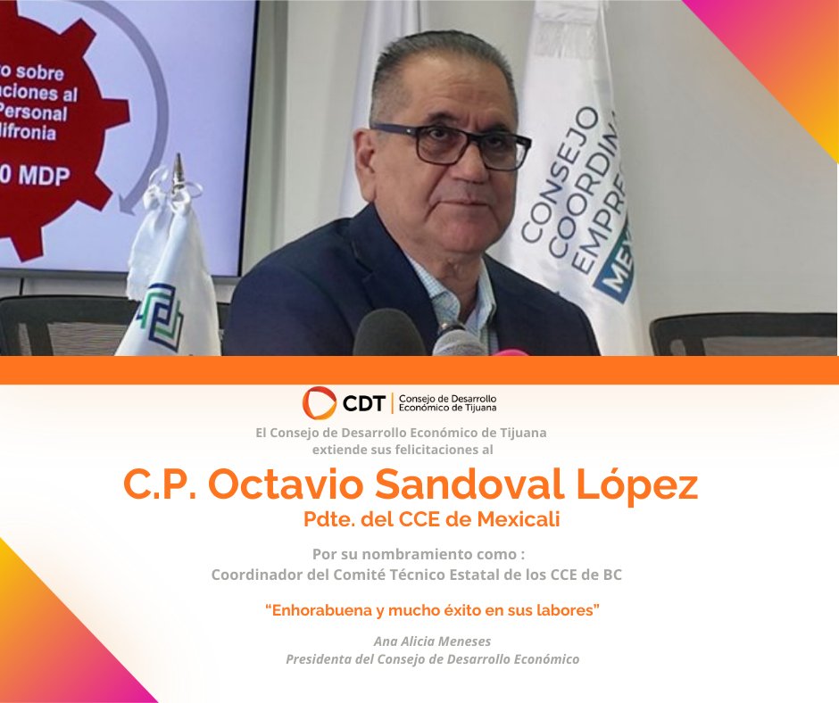 Consejo de Desarrollo Económico de Tijuana tweet media