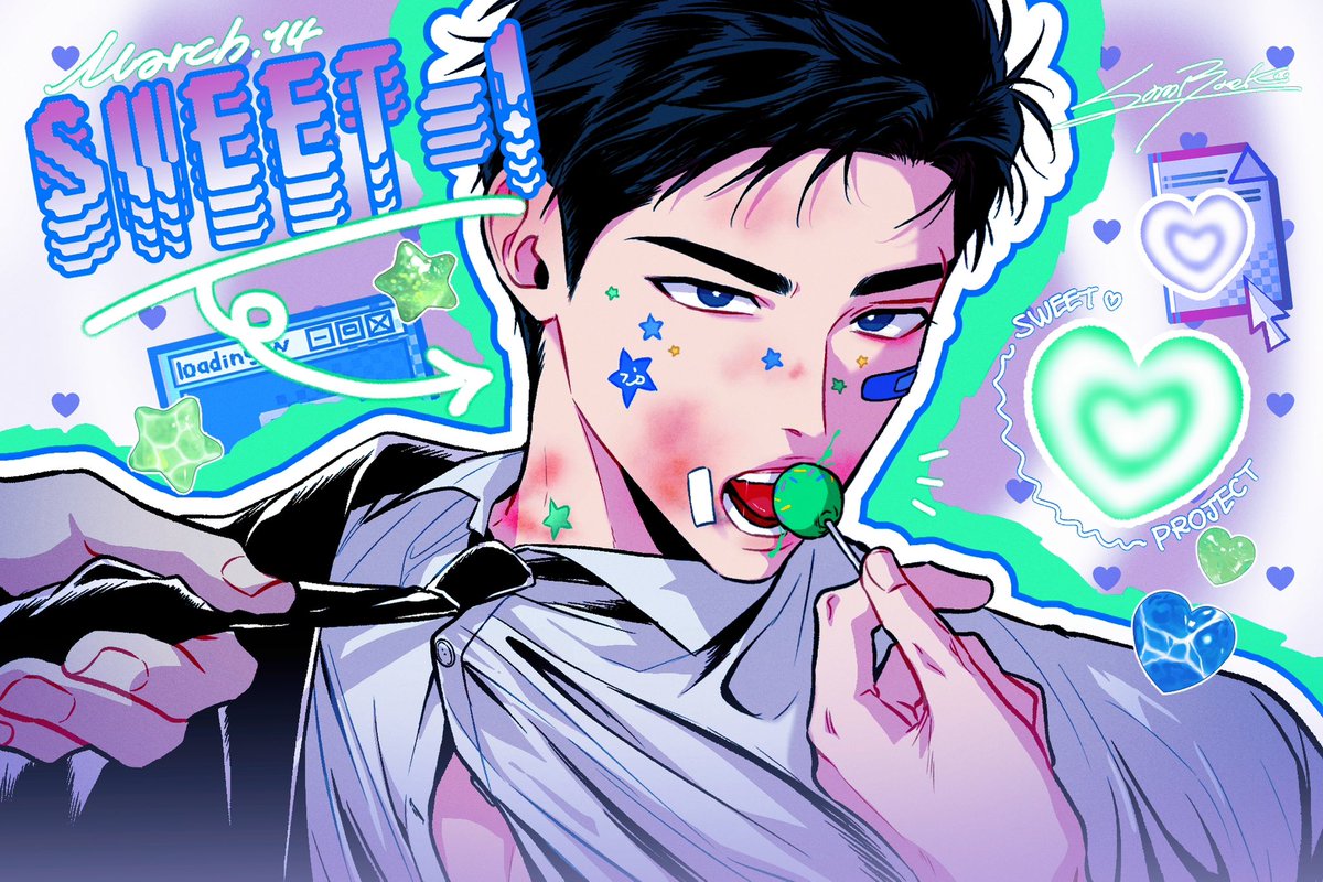 300_png's tweet photo. 사탕먹어라 스윗보이야

#론프로젝트 https://t.co/gbHr2EJCts