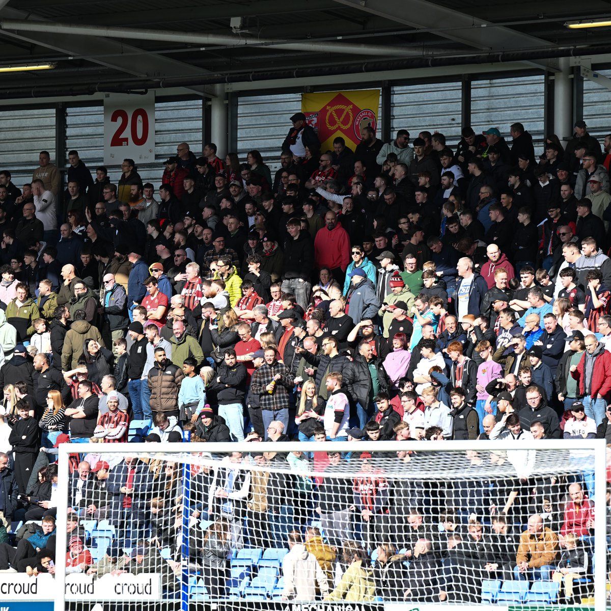 WFCOfficial's tweet photo. Another away day, another 🔝 following. 👏

Safe travels to the 1,000+ joining us at the Mornflake Stadium! 🩵 https://t.co/vnkOB5hVJm