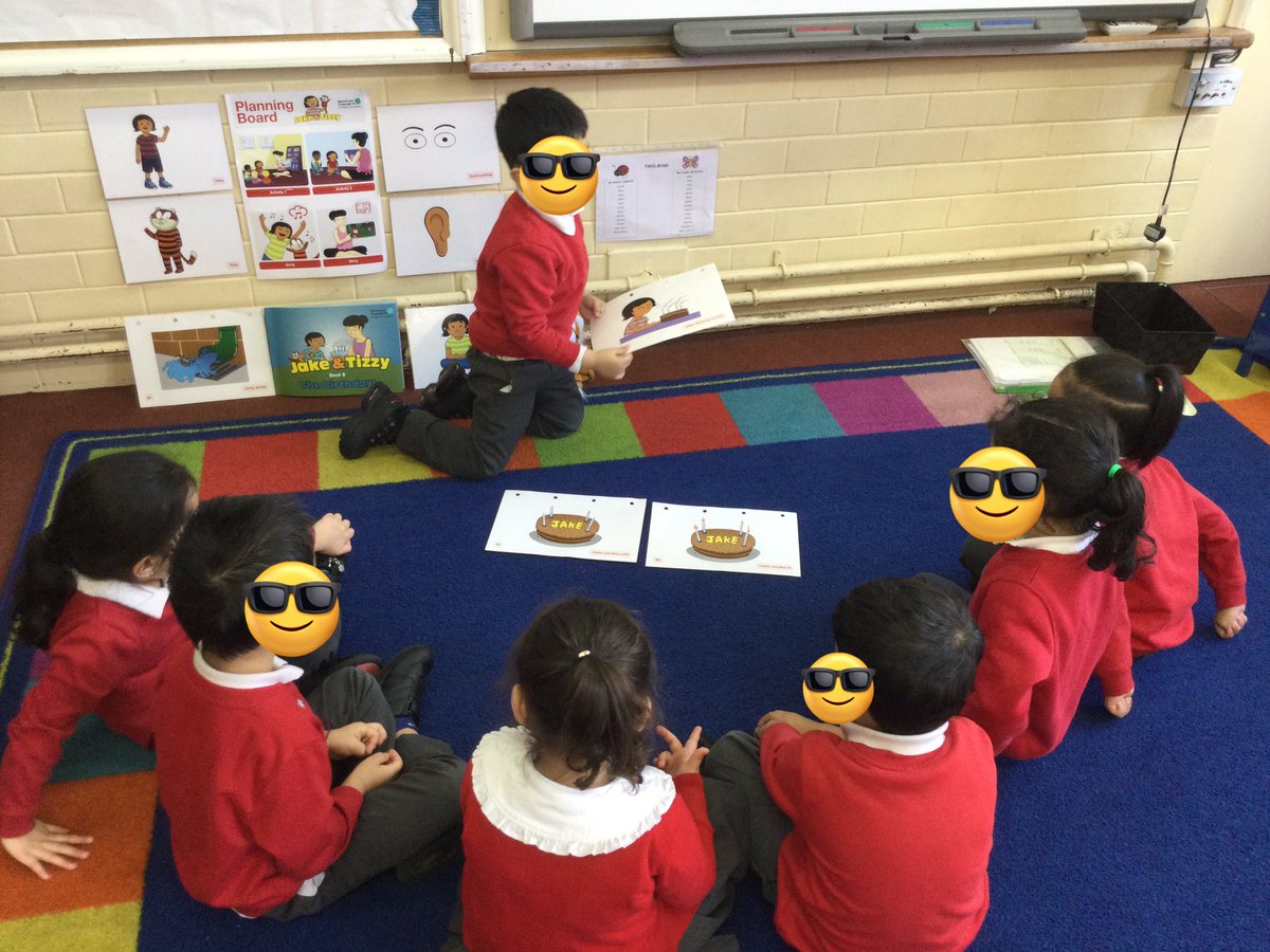 LeighPrimary's tweet photo. Nursery children were very excited and enjoyed all the different activities this week during ‘Early Talk Boost’. We shared our new story and new song and joined in with our character Jake’s birthday celebration. @voice21oracy #Earlytalkboost #memorymakers #lifelonglearners https://t.co/3jApANuDM8