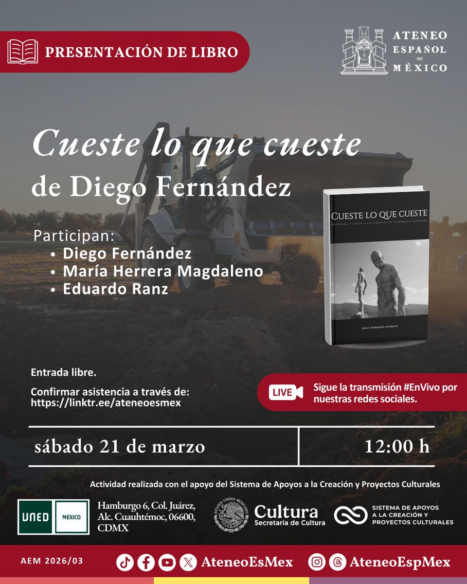 Ateneo Español de México, A.C. tweet media