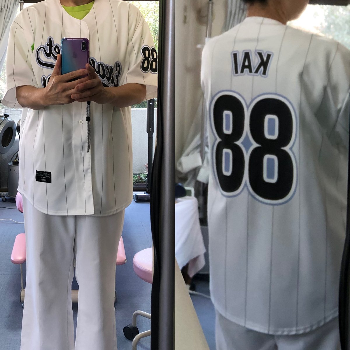 scdsbfan's tweet photo. M:着丈約780mm身幅約570mm肩幅約450mm袖丈約270mm
L:着丈約810mm身幅約650mm肩幅約500mm袖丈約280mm
白シャツFREE:着丈約770mm身幅約580mm肩幅約540mm袖丈約220mm

↓160cm60kgの私です。よかったらご参考に。
　※購入は自己責任でお願いします。
https://t.co/zcmxkPShsc https://t.co/KI04JcjL32