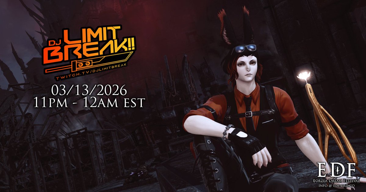 DJ Limit Break 🔜 Fanfest tweet media