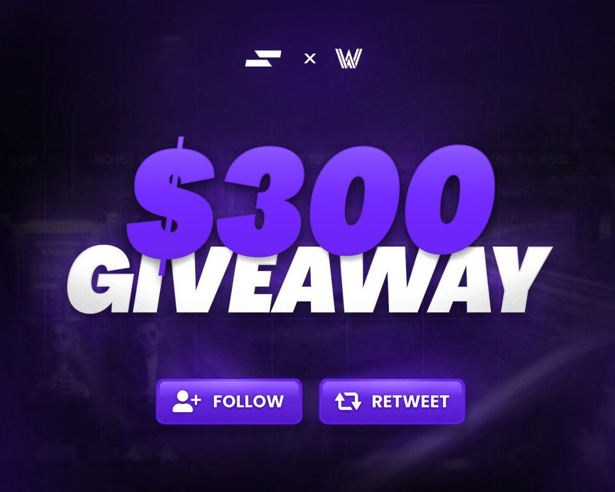 $300 giveaway | 2 x 150$ Winners

👉 Follow @Fa
👉 Retweet

Rolling in 8 days ⏰