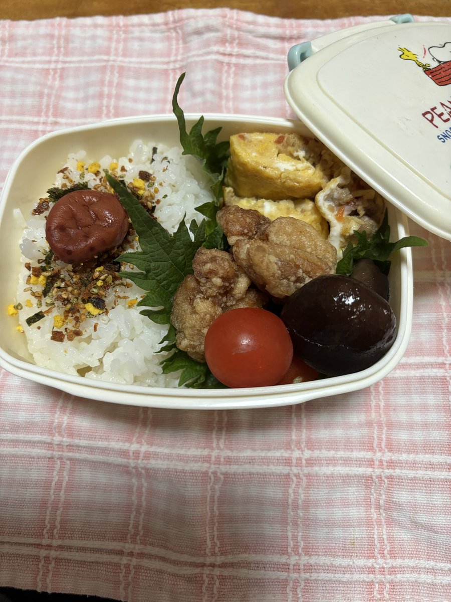 おはようございます😆
色々と忙しかった用事も
ようやく片付いて
残すところ年度末のお仕事のみ
昨日までめっちゃ寒かったけど
月末には
お花見🌸にいけるかなぁ🤭
お仕事行ってきます☺️
#お弁当