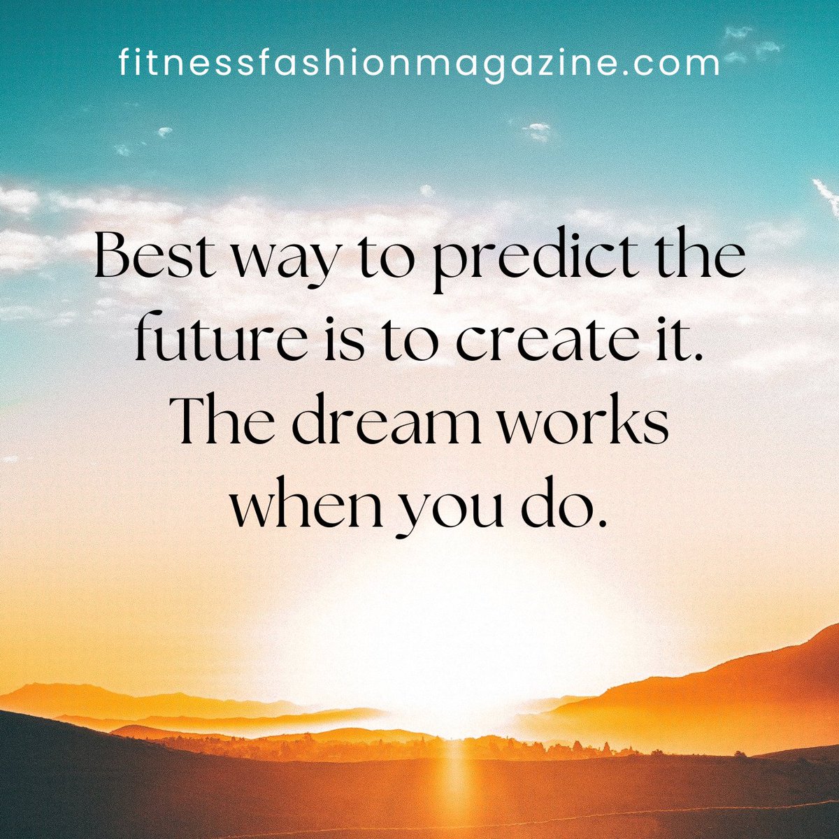 fitnessfashio17's tweet photo. #bestway #predictthefuture #createit #dreamworkswhenyoudo #dream #future #internationalfitnessfashionmagazine #quoteoftheday #inspire
https://t.co/OypXDAij88 https://t.co/2HzYbafxda