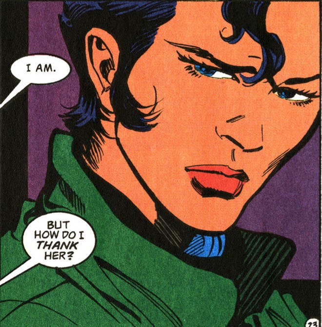 Close enough, welcome back short haired Dinah Lance