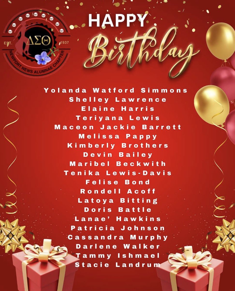 Newport News Alumnae Chapter of DST, Inc tweet media