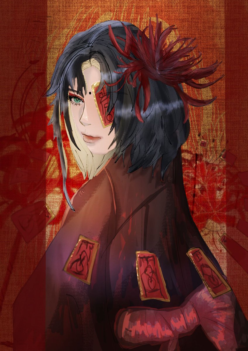 Higanbana 

Part of my onmyoji series for usogui 🤞

#usogui #嘘喰い