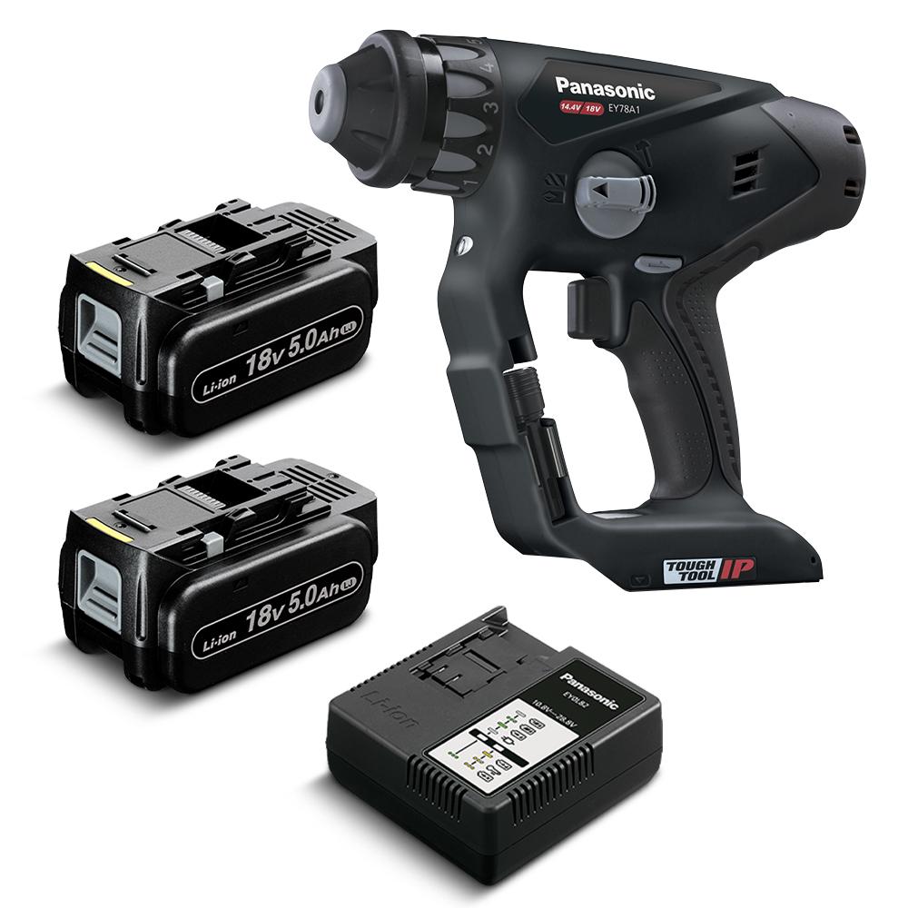 PanasonicAU's tweet photo. The Panasonic EY78A1LJ2G57 14.4V–18V Dual Voltage Rotary Hammer Drill &amp; Driver is compact, lightweight and built for site work. Rotary hammer or drill driver, 5 torque settings and a 5.0Ah battery that keeps you moving.

Less gear to carry. More work done: https://t.co/6Gilqpu5y2 https://t.co/GYU71k79pq