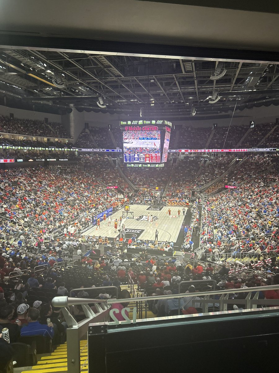 This Big 12 tournament glass floor is so overrated. The projection hasn’t changed once!