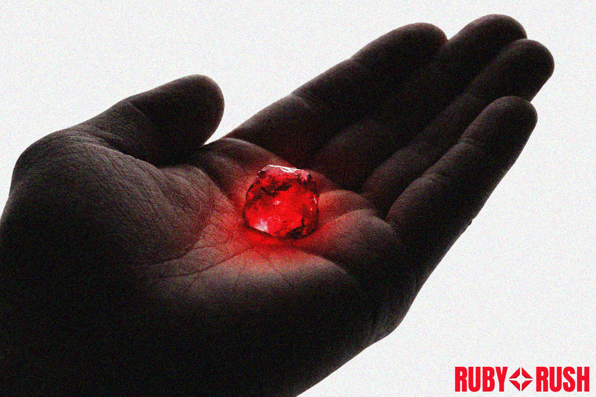 Mine. Stake. Compound. Repeat.

Win ETH from the grid → Stake $RUBY for yield → Hold NFT for +20% boost → Let Agents grind for you → LP fees fuel buybacks &amp; jackpots

Every layer compounds the last. That's the Ruby Rush flywheel. 🎡