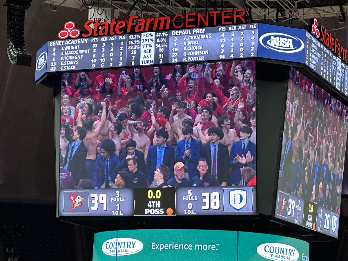 BenetAthletics's tweet photo. 🔥 LET’S GO REDWINGS! 🔥

Congratulations to the Benet Boys Varsity Basketball Team on an incredible 39-38 IHSA State Semifinal victory over DePaul Prep! What a battle and what a win! 🏀

The journey isn’t over yet…

🚨 STATE CHAMPIONSHIP UP NEXT! 🚨
The Redwings will take on Marist TOMORROW at 6:00 PM at the State Farm Center in Champaign.

For the SECOND YEAR IN A ROW, the Redwings have punched their ticket to the IHSA State Championship!

Let’s pack the stands, bring the energy, and cheer them all the way to another State title! ❤️🖤

Click on the link to purchase tickets: https://t.co/XAw6U1CUWj

The game will be televised live on WCIU, The U.

Championship mindset. One team. One goal.
Go Redwings!
#BenetAthletics #RedwingNation #StateChampionshipBound