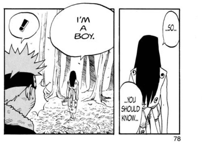 Who gon tell him that Haku isnt trans?