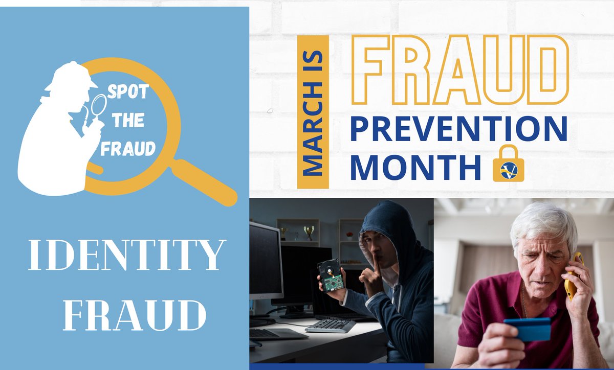 Identity fraud happens when criminals use stolen personal information. Criminals can then use your stolen or reproduced information to access your computer, email, bank accounts, apply for credit cards in your name and more.

Learn more here: centreantifraude-antifraudcentre.ca/scams-fraudes/…
