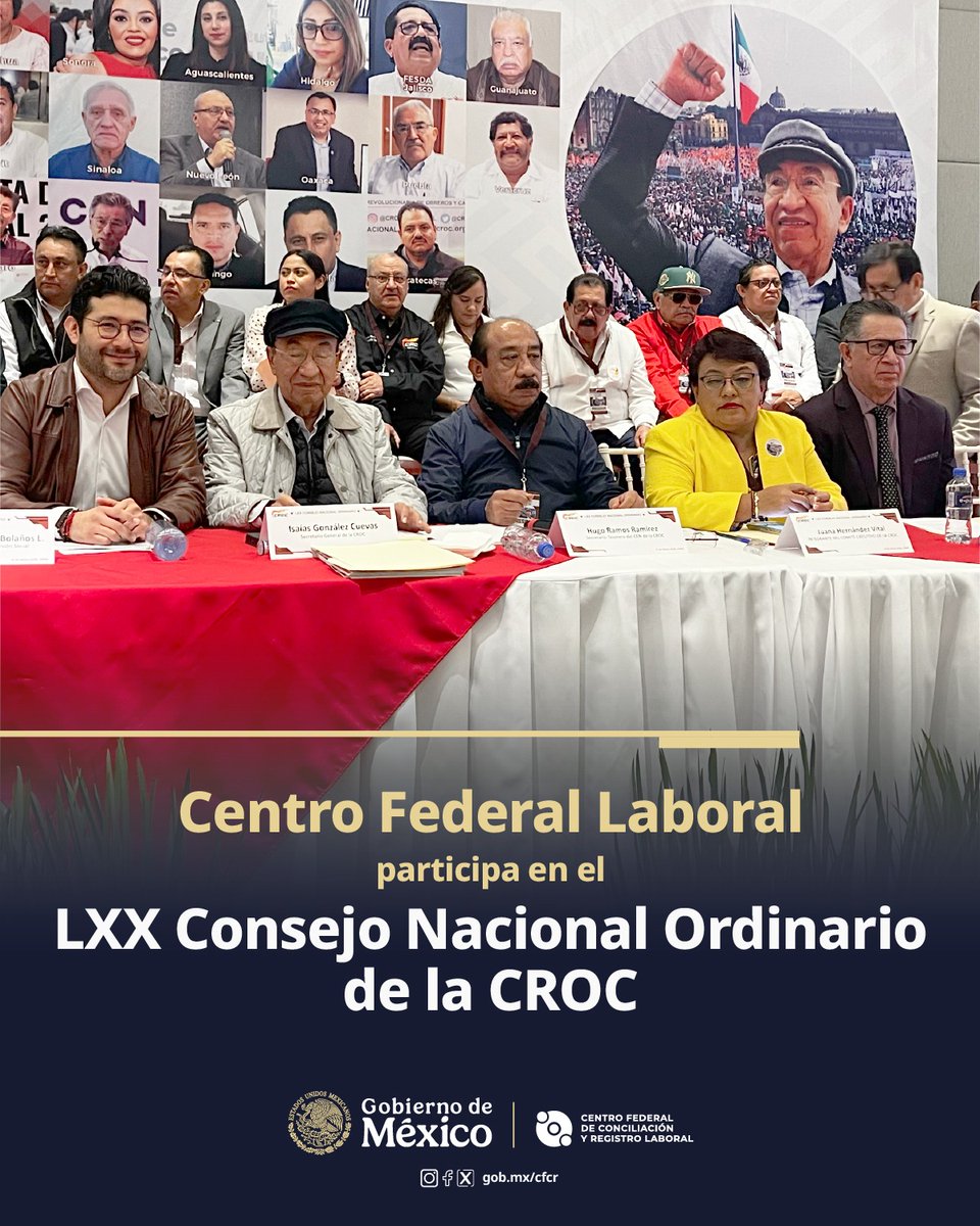 Centro Federal de Conciliación y Registro Laboral tweet media