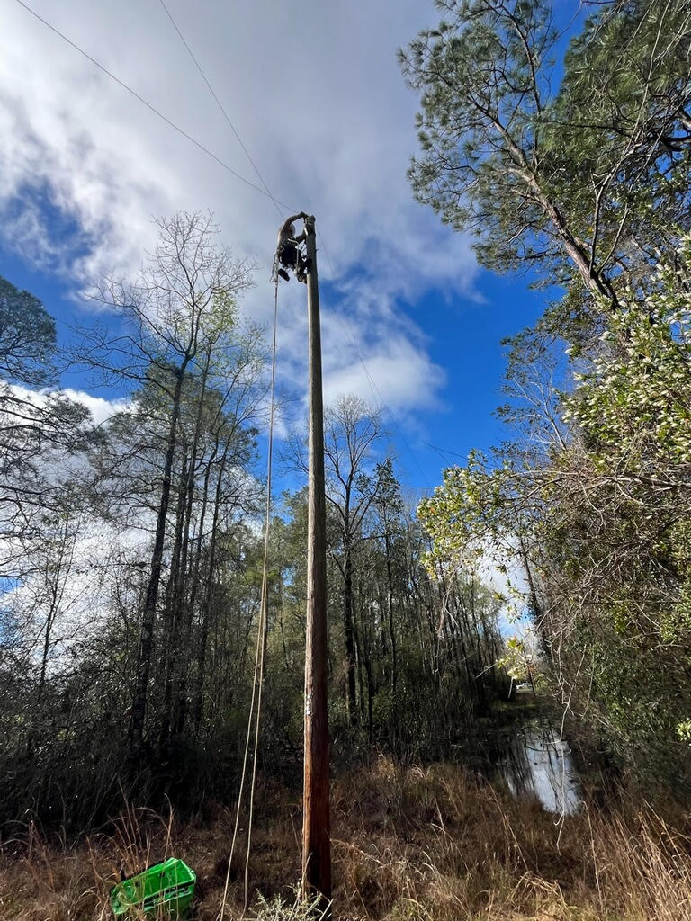 Power restored doesn’t mean the work is done. ⚡ After storms, CHELCO crews continue patrolling the system to find issues that didn’t cause outages—but could if left unaddressed. These proactive repairs help keep power reliable for our members. 💡🌳