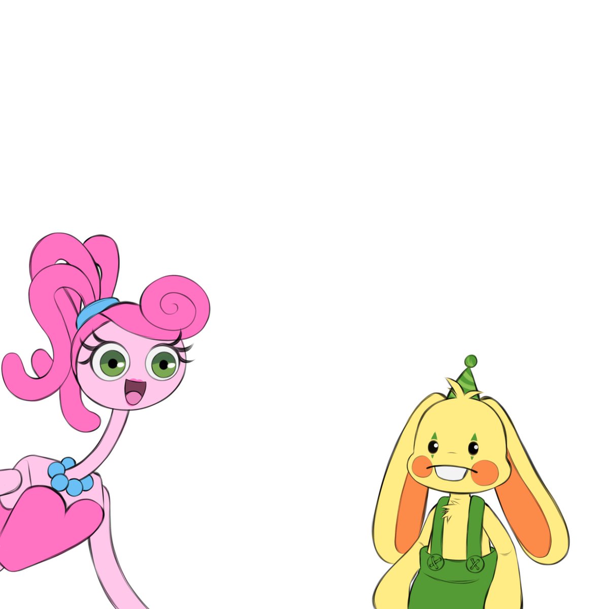 Gyor_Art's tweet image. Ahí vamos,
Los amigos XD
#PoppyPlaytimeChapter
#PoppyPlaytime