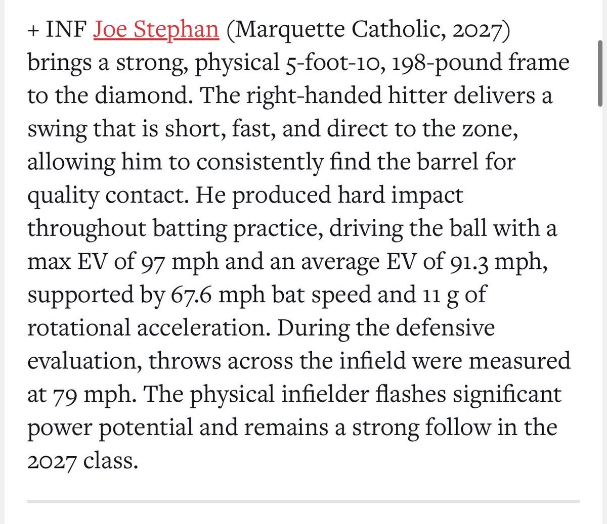 Joe Stephan tweet media