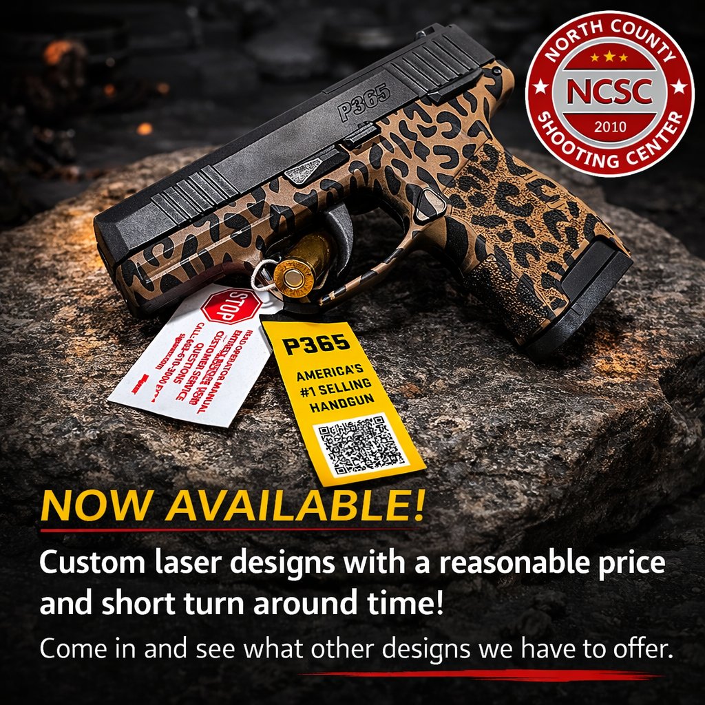 NorthCountySC's tweet image. 🖌️ Come in and get some custom laser work done!
☎️ 760.798.7300
#LaserEngraving #LaserDesigns #SanDiego #2A