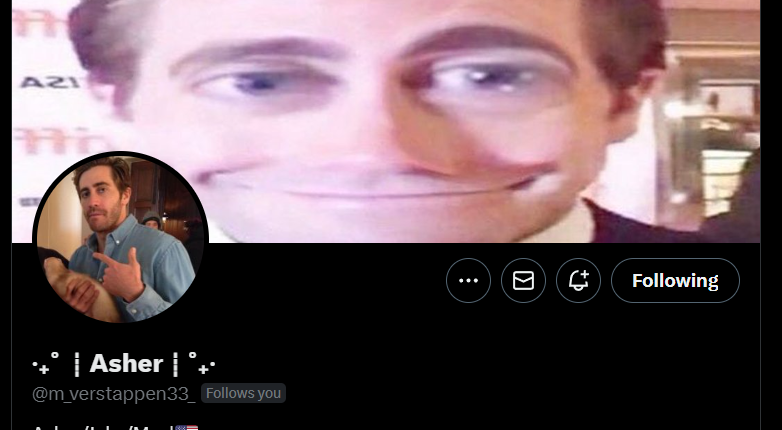 robbiemercers's tweet photo. @m_verstappen33_ it might be you https://t.co/qk9h9tY4LH