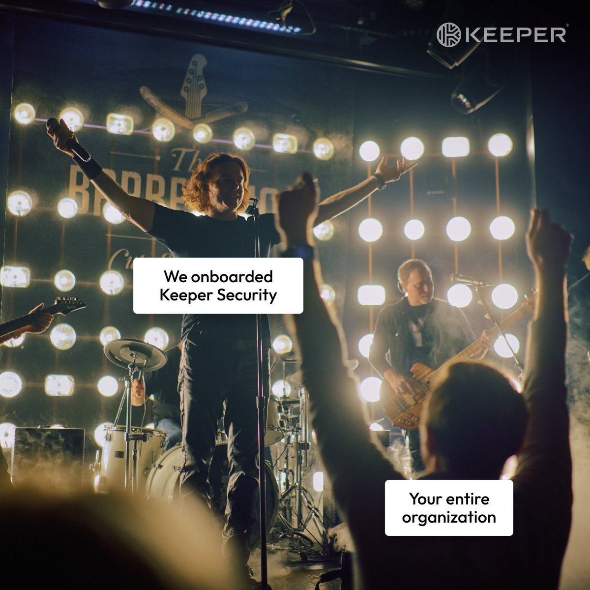 Keeper Security tweet media