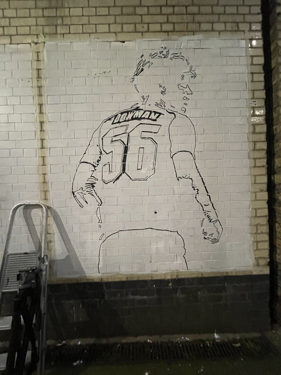 northbanksyafc's tweet photo. Max Dowman - Coming soon to The Tunnel 👀👀 #Arsenal #StreetArt ❤️🤍 https://t.co/48vua2pUHX