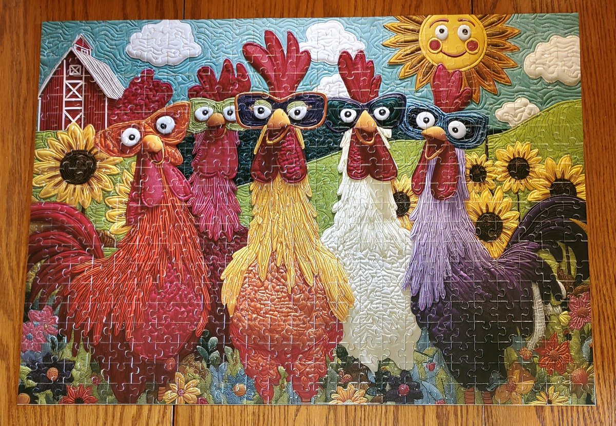 KeethaB's tweet photo. #35 in 2026

Merry Chickens
Styishang
500 pieces https://t.co/ZGYzr91nh2