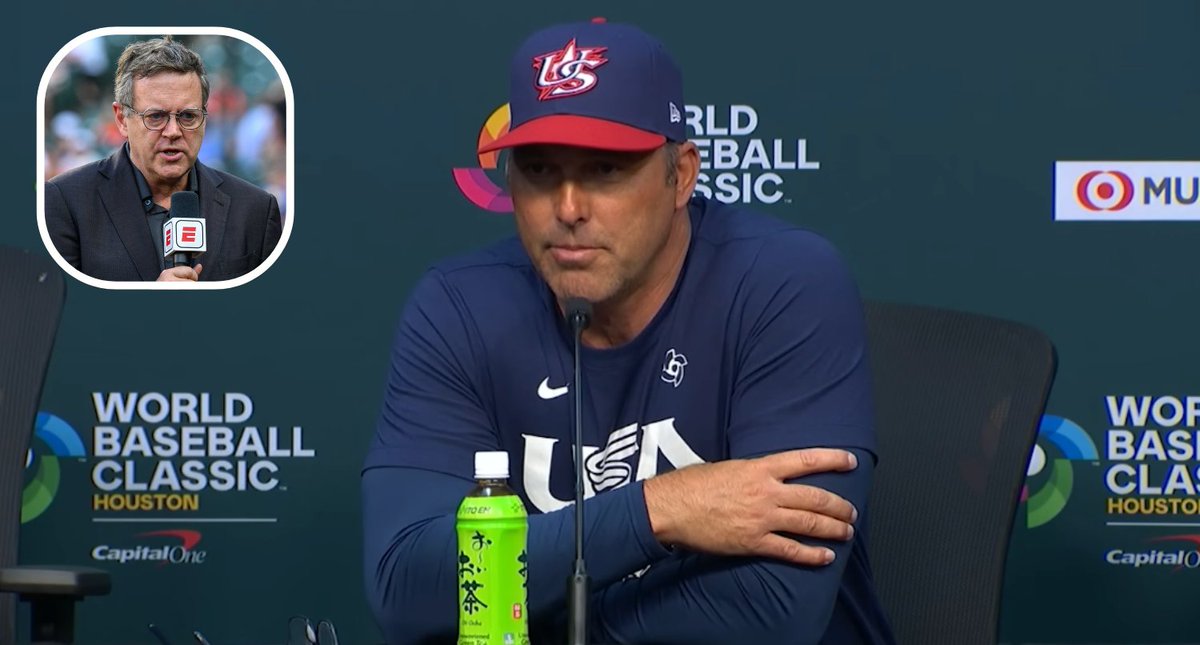 awfulannouncing's tweet photo. Buster Olney: Mark DeRosa ‘going to have to answer questions’ about media gaffes if he wants MLB manager job https://t.co/djNYGq3zAB https://t.co/Q2nNkdbs8t