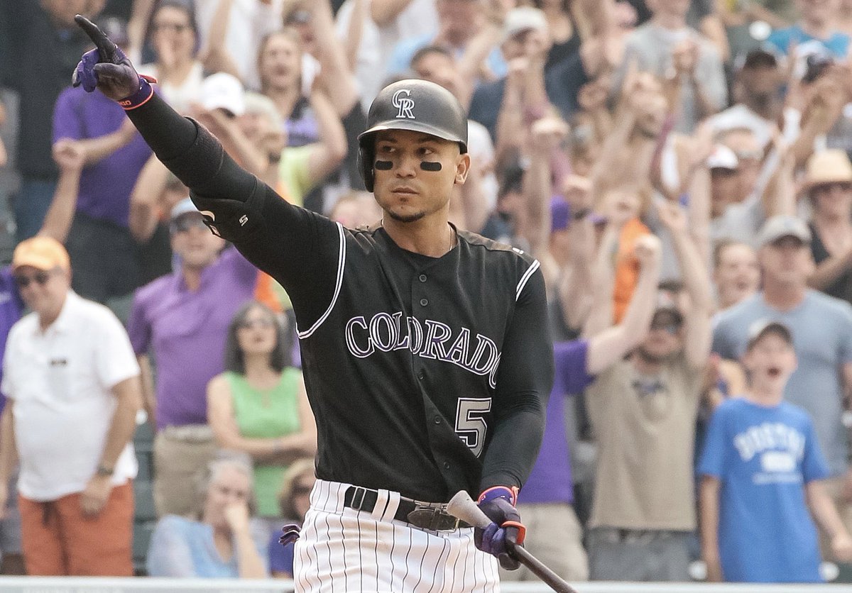 hallofgoodpod's tweet photo. Carlos Gonzalez in 2010:

5.9 bWAR
197 hits 
34 doubles 
34 homers
117 RBI
26 steals 
.336 Batting average 
.974 OPS
3rd in NL MVP https://t.co/dvk7JOueWU