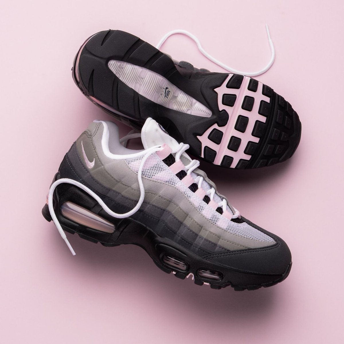 NIKE W AIR MAX 95 BIG BUBBLE “Black/Pink Foam” (ナイキ エア 