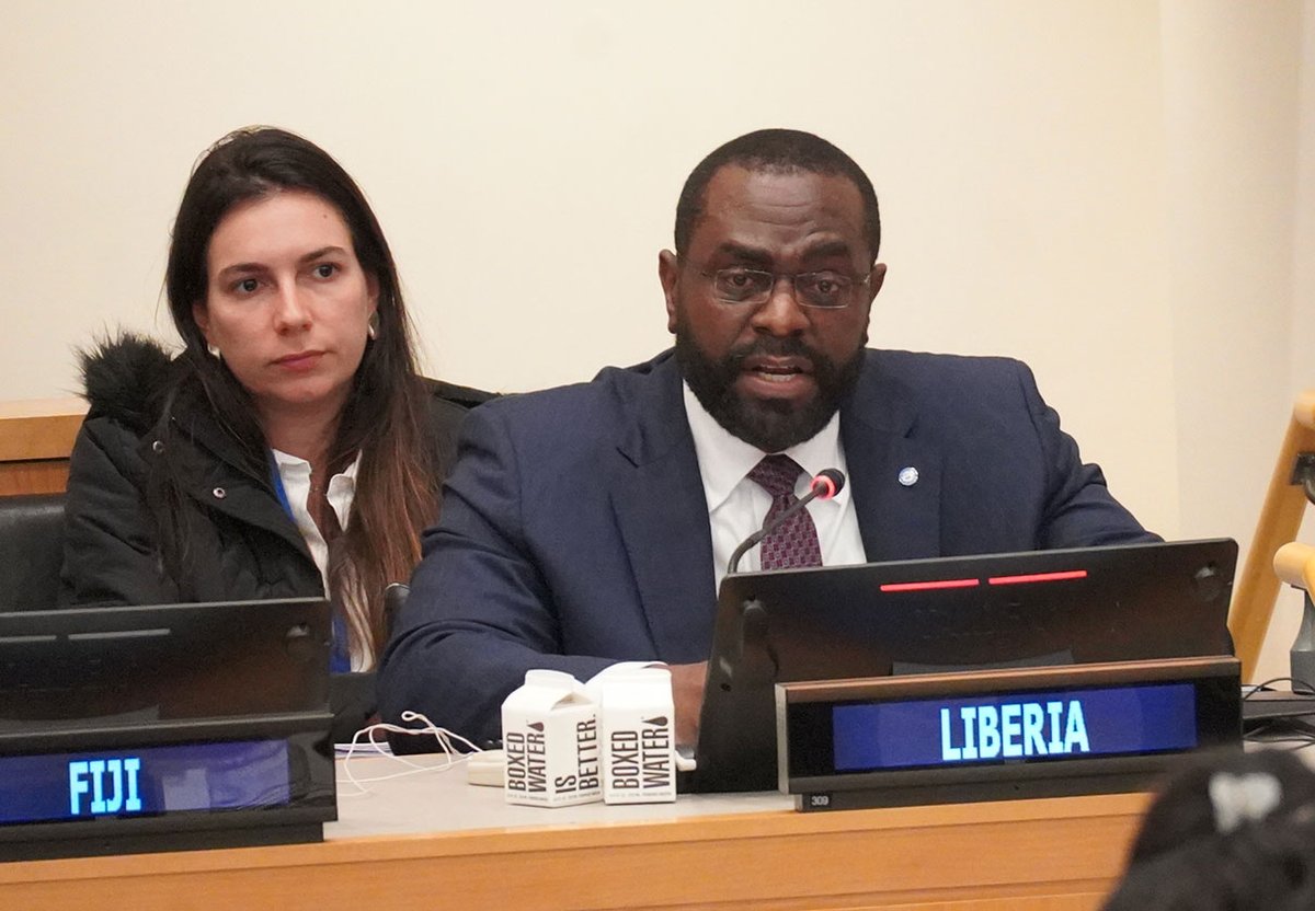 Permanent Mission of Liberia to the United Nations tweet media