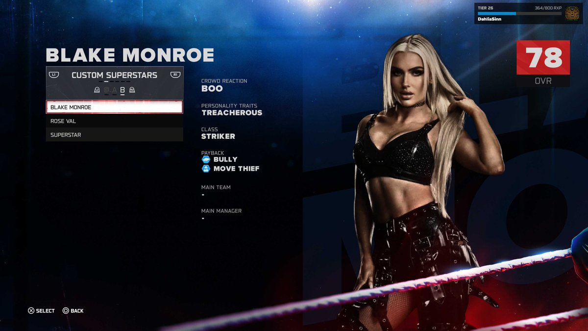 clairesarchive_'s tweet image. Blake Monroe Edition Filtered Renders now on CC! The glamour deserved more than just one render ✨
@BlakeMonroeWWE

Tags: #CLAIRESRENDERS, BLAKEMONROE, #RENDER
#WWE2K26