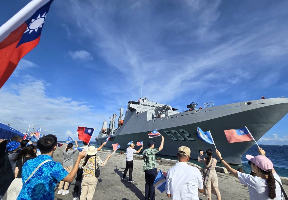 China's Ministry of National Defense had the following statement on Taiwan's Dunmu Training Cruise Task Force's activities:

Senior Colonel Jiang Bin: The so-called goodwill mission is merely an excuse for the DPP authorities to solicit foreign support for “Taiwan independence”. 