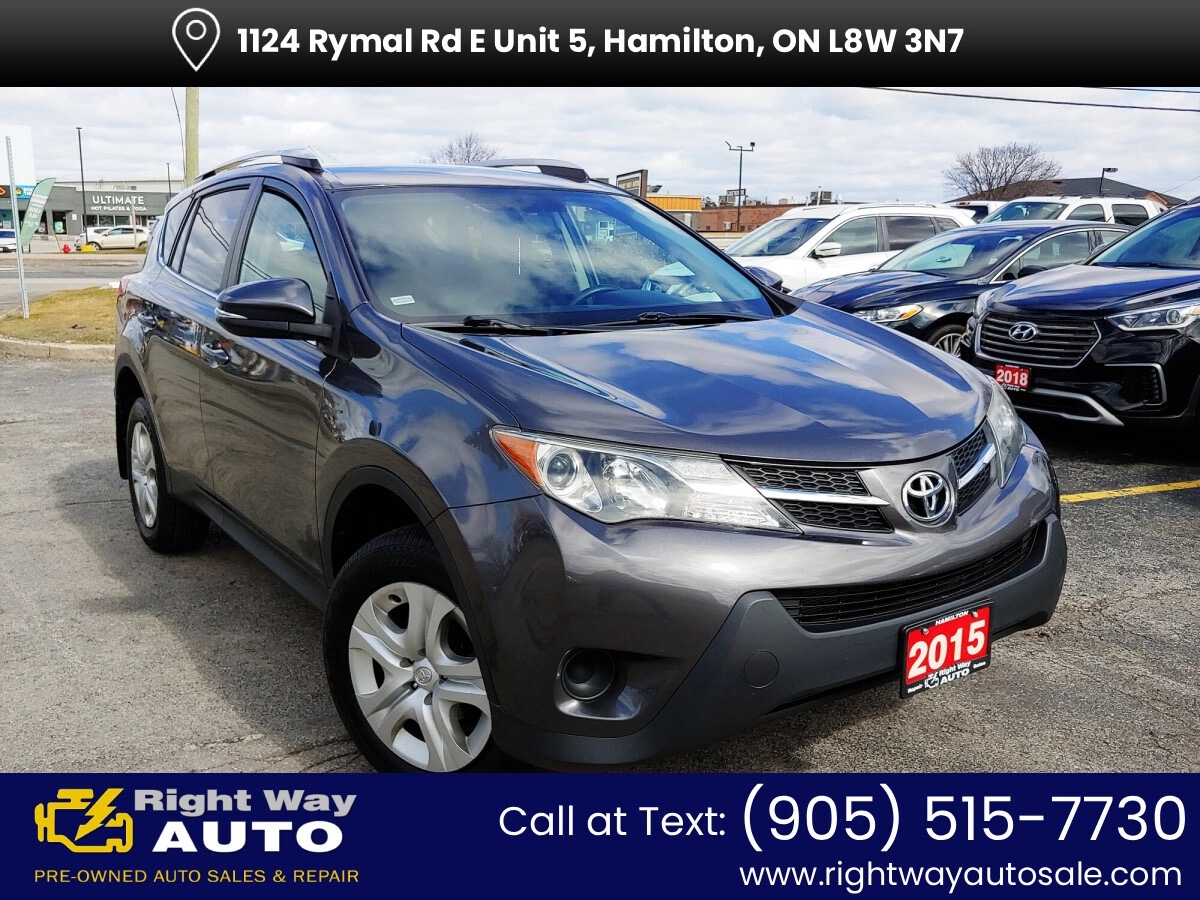 RightWayAutoCar's tweet photo. 2015 Toyota RAV4 LE | SAFETY CERTIFIED Reliable, practical, and known for its long-lasting performance, this SUV offers a comfortable ride, great fuel efficiency, and plenty of space for everyday errands or weekend trips. Come for a test drive https://t.co/3Q3GSh91Ho https://t.co/5bXULfBurF