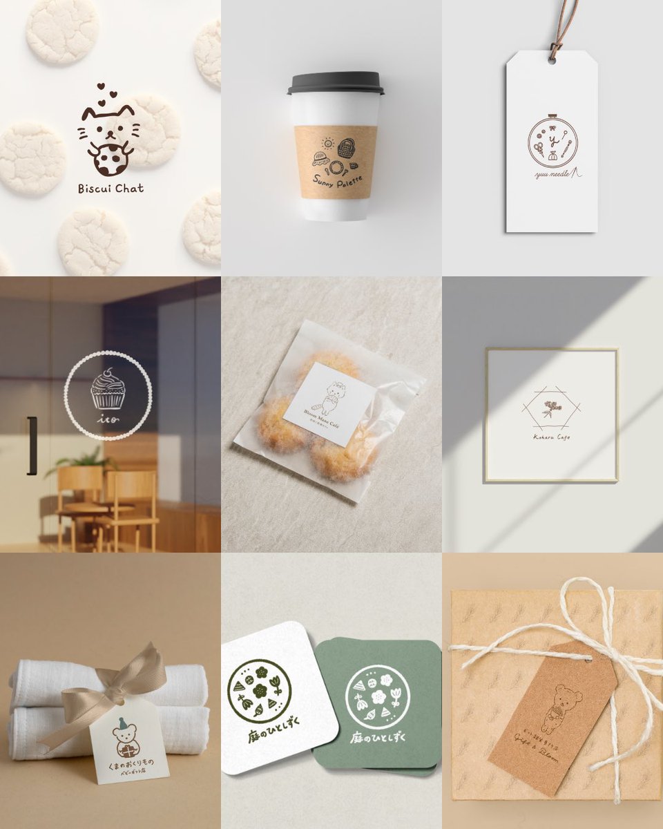 𝗔𝗸𝗶 🧸🎨 Canva公式クリエイター｜ロゴデザイナー tweet media